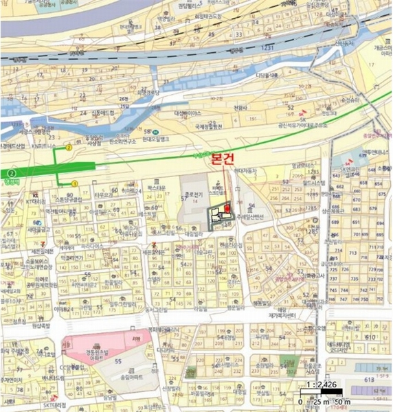 2024타경107383 부산광역시 사상구 가야대로388번길 10, 대한빌라텔 5층 505호 오피스텔[계약30평형] 경매 이미지