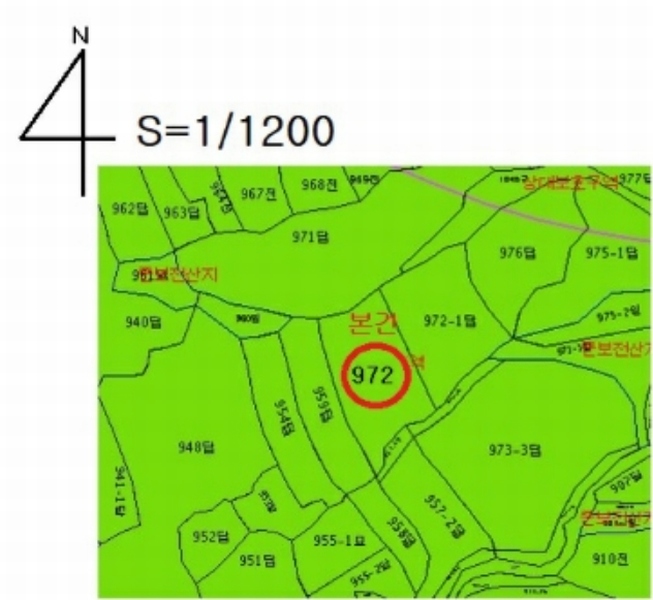 2024타경107444 부산광역시 강서구 동선동 972 농지 경매 이미지