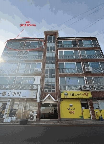 2025타경101075 부산광역시 북구 모분재로 14, 유림빌라 5층 501호 다세대(빌라)[공급24평형] 경매 이미지