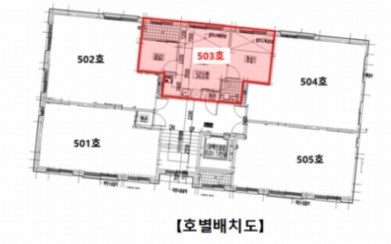 2024타경145626 서울특별시 금천구 독산로58가길 96서울특별시 금천구 독산로58○○○○, 문정파크 2동 5층 503호문정파크○○ 다세대(빌라) 경매 이미지