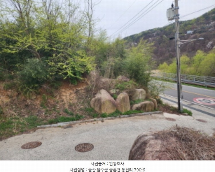 2024타경2267 울산광역시 울주군 웅촌면 통천리 790-6 농지 경매 이미지