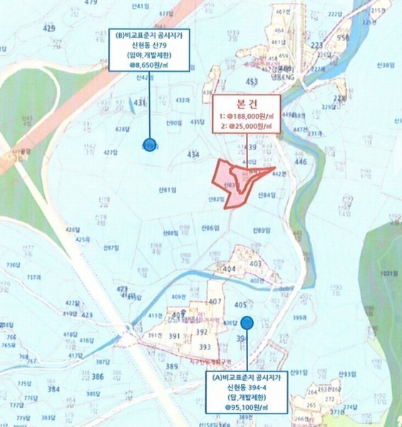 2024타경8203 울산광역시 북구 신현동 441-7 과수원 경매 이미지