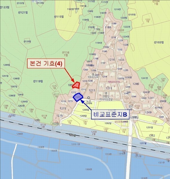 2025타경937 경상남도 양산시 원동면 용당리 1272-1 대지 경매 이미지