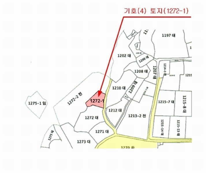 2025타경937 경상남도 양산시 원동면 용당리 1272-1 대지 경매 이미지