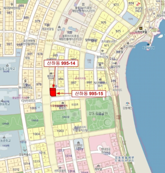 2022타경8308 울산광역시 북구 산하중앙2로 238, 강동블루마더테라스 3층 301호 근린상가 경매 이미지