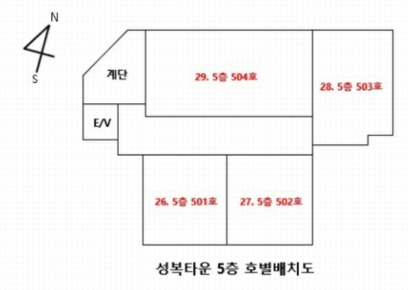 2024타경4256 경상남도 양산시 남부11길 6-2, 성복타운 5층 504호 오피스텔 경매 이미지