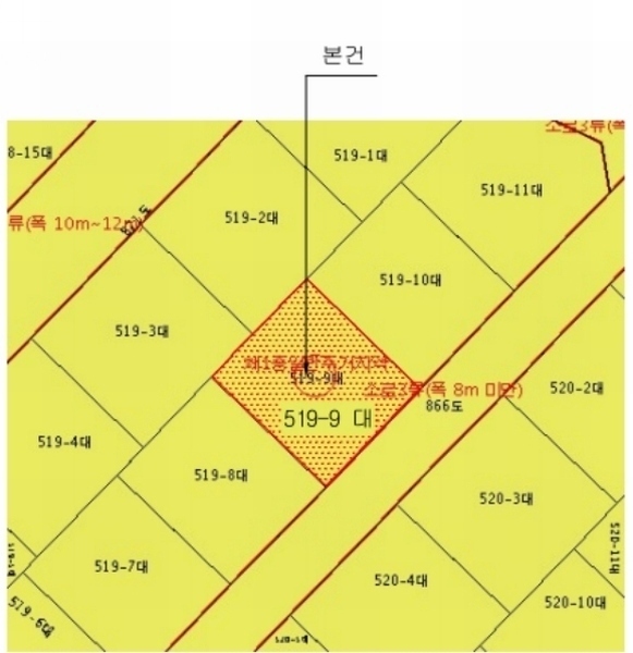 2024타경8463 경상남도 양산시 물금읍 범어리 519-9 대지 경매 이미지