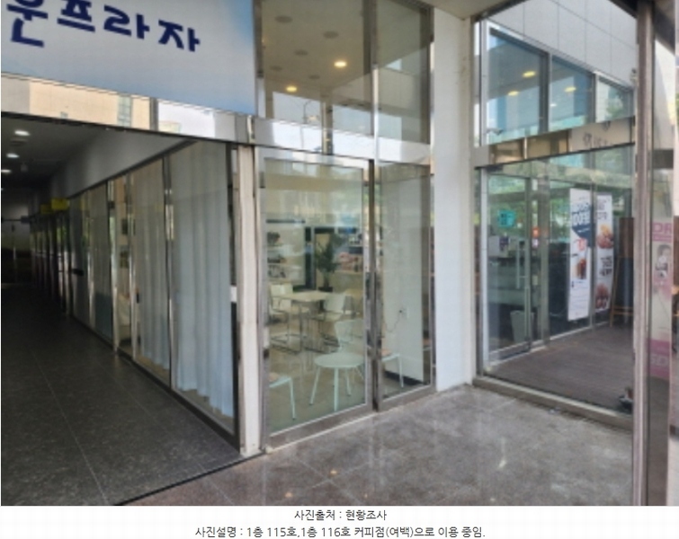 2024타경107209 경상남도 양산시 신명동7길 15, 청운프라자 1층 115호외1개호 근린상가 경매 이미지