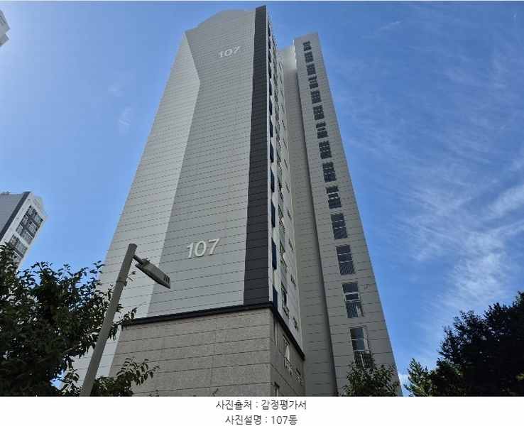 2024타경115583 울산광역시 북구 중산서로 19, 울산오토밸리로줌파크 107동 1층 104호 아파트[공급26평형] 경매 이미지