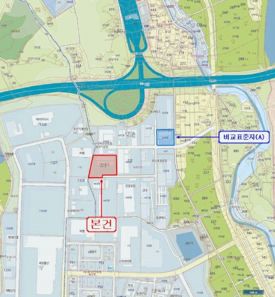 2025타경7516 경상북도 영천시 본촌동 441 공장 경매 이미지
