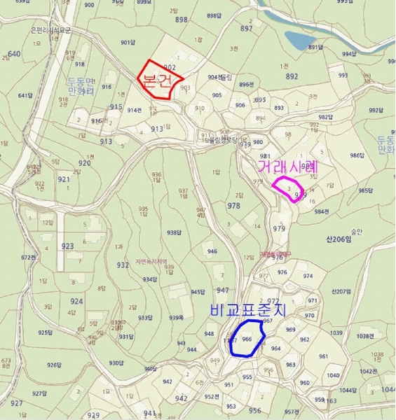 2025타경1158 울산광역시 울주군 두동면 만화리 902-2 주택 경매 이미지