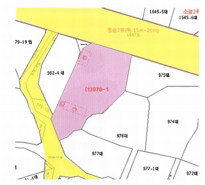 2025타경11363 울산광역시 울주군 삼남읍 교동리 978-1 대지 경매 이미지