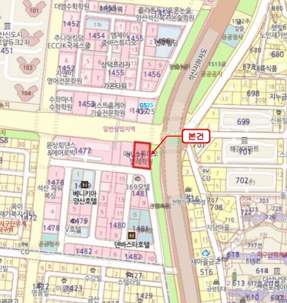 2025타경11450 경상남도 양산시 동면 금오로 256, 금강프라자 3층 306호 근린상가 경매 이미지