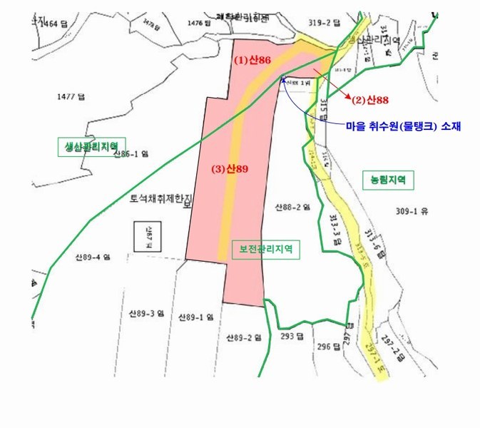 2024타경5655 경상남도 거제시 하청면 유계리 산86 임야 경매 이미지