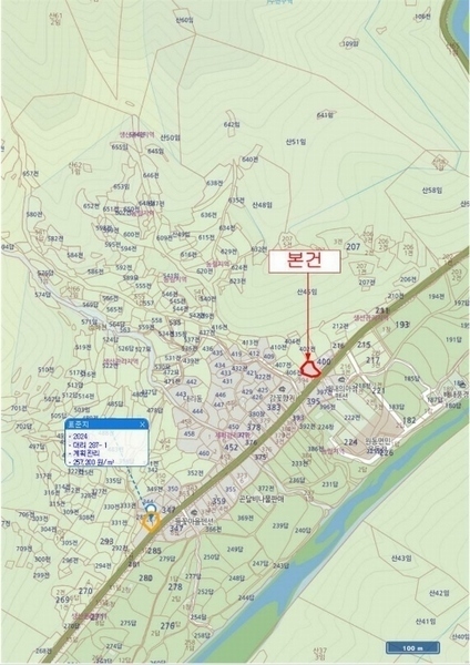 2024타경6559 경상남도 양산시 원동면 대리 399 대지 경매 이미지