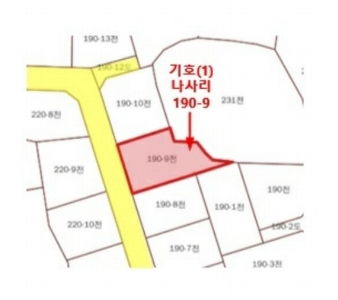 2024타경9084 울산광역시 울주군 서생면 나사리 190-9 농지 경매 이미지