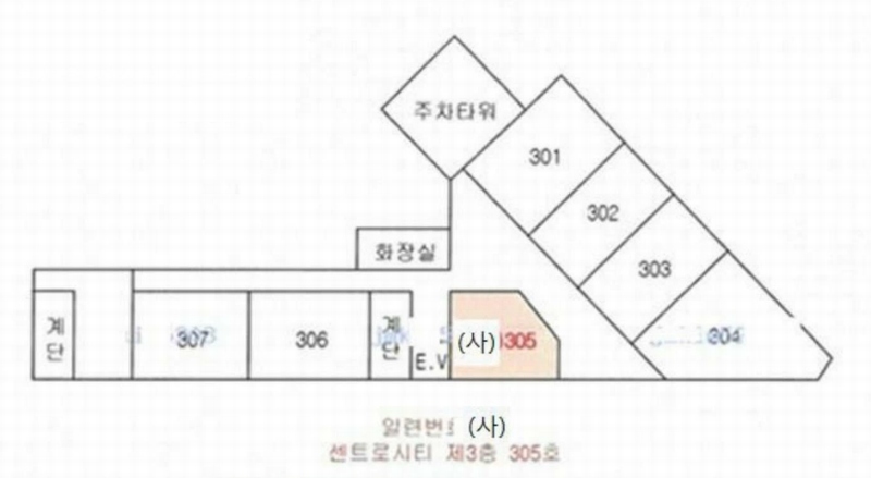 2024타경109311 울산광역시 울주군 범서읍 대동길 28, 센트로시티 3층 305호 근린상가 경매 이미지