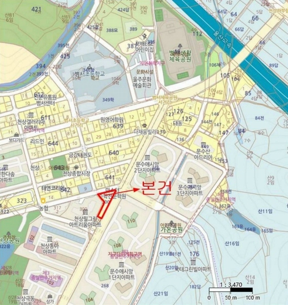 2024타경109311 울산광역시 울주군 범서읍 대동길 28, 센트로시티 3층 305호 근린상가 경매 이미지