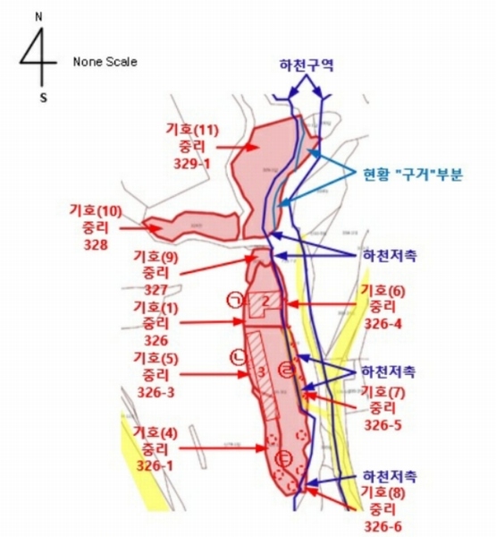 2024타경111215 울산광역시 울주군 범서읍 중리 329-1 농지 경매 이미지