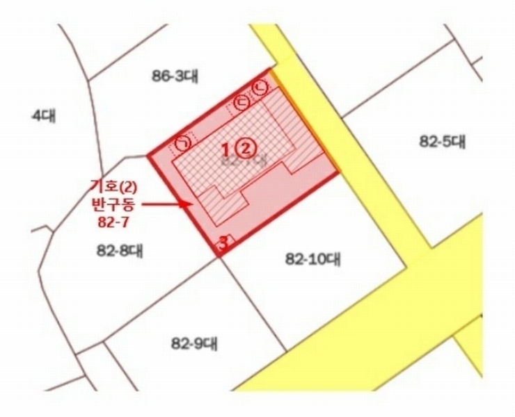2024타경112683 울산광역시 중구 반구동 82-7 주택 경매 이미지