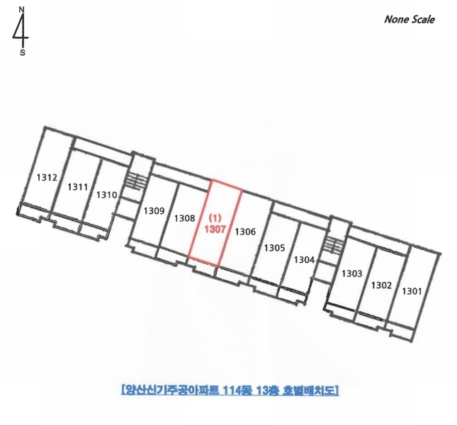 2025타경11601 경상남도 양산시 신기서길 23, 양산신기주공아파트 114동 13층 1307호 아파트[공급17평형] 경매 이미지