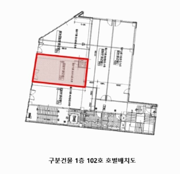 2025타경11638 울산광역시 북구 산하중앙2로 260, 구분건물 1층 102호 근린상가 경매 이미지