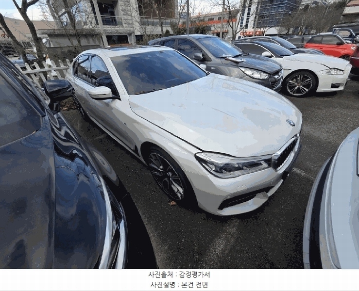 2025타경12665 경상남도 양산시 호계동 1101, 이등컴퍼니 주차장 내 BMW 740d xDrive WLTP 경매 이미지