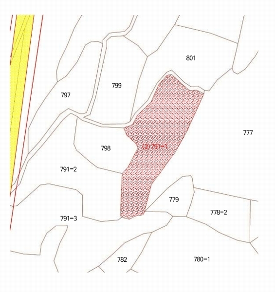 2025타경1038 울산광역시 울주군 삼동면 하잠리 791-1 농지 경매 이미지