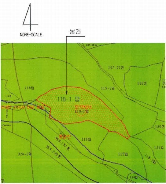 2025타경10715 울산광역시 울주군 삼남읍 상천리 118-1 농지 경매 이미지