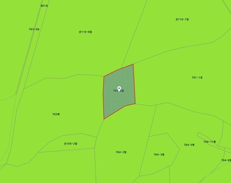 2025타경11361 울산광역시 울주군 두서면 차리 761-2 농지 경매 이미지
