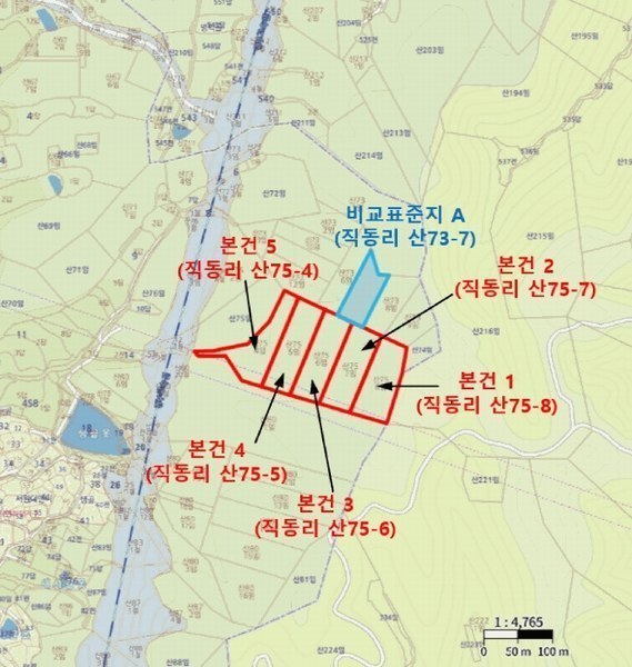 2025타경11627 울산광역시 울주군 언양읍 직동리 산75-8 임야 경매 이미지