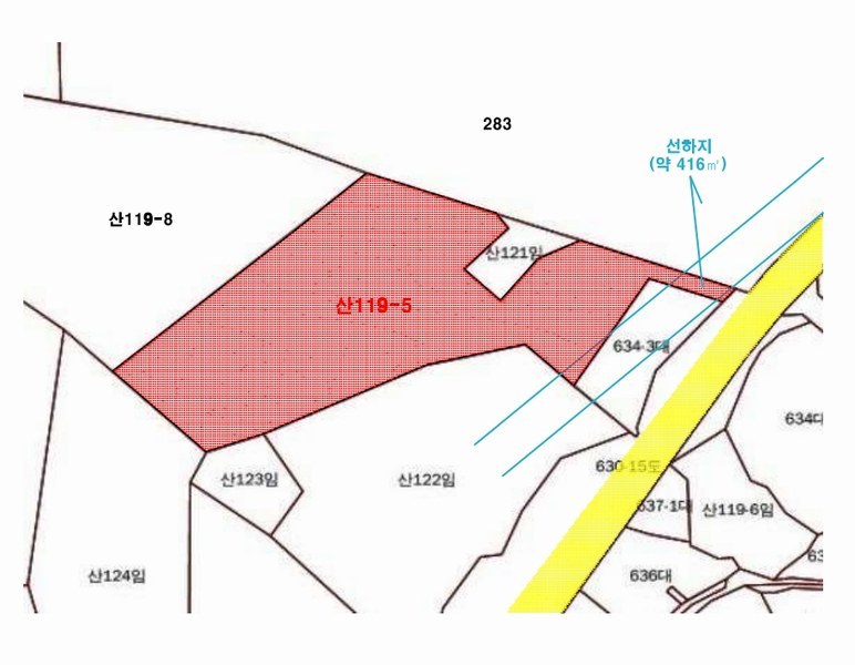 2024타경10121 경상남도 양산시 평산동 산119-5 임야 경매 이미지