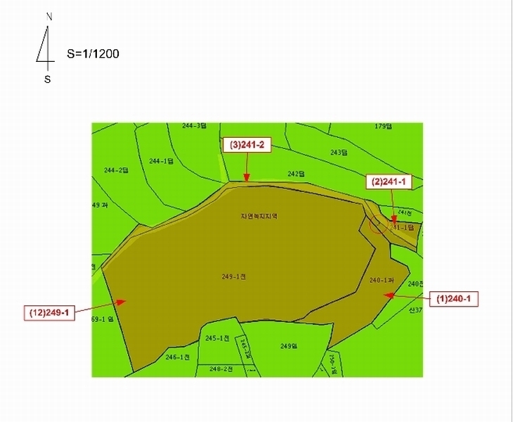 2024타경103894 울산광역시 북구 어물동 240-1 농지 경매 이미지