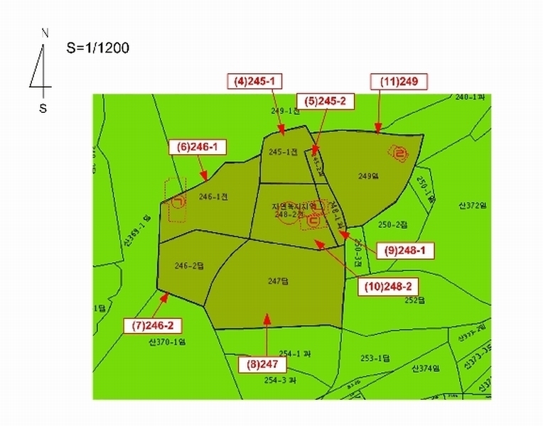 2024타경103894 울산광역시 북구 어물동 240-1 농지 경매 이미지
