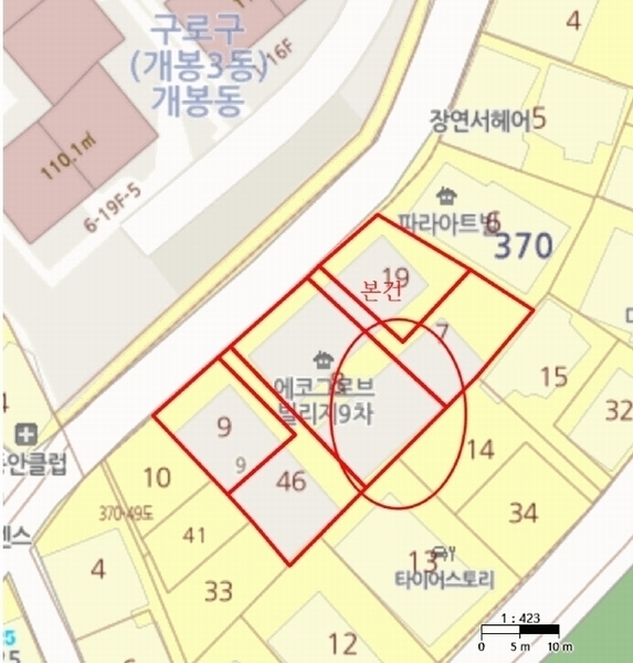 2025타경8721 서울특별시 구로구 개봉로3가길 75서울특별시 구로구 개봉로3○○○○, 에코그로브빌리지 103동 6층 601호에코그로○○ 다세대(빌라) 경매 이미지
