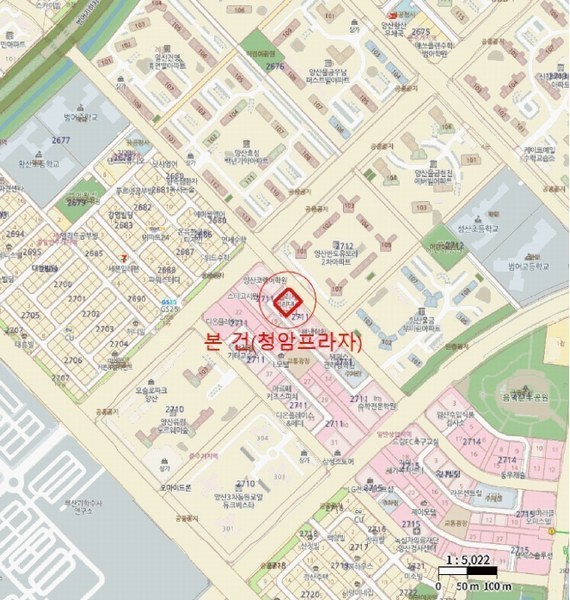 2025타경1109 경상남도 양산시 범어로 60, 청암프라자 4층 402호 근린상가 경매 이미지