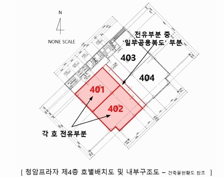 2025타경1109 경상남도 양산시 범어로 60, 청암프라자 4층 402호 근린상가 경매 이미지
