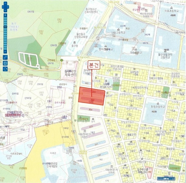 2025타경1117 울산광역시 동구 봉수로 170, 금강아파트 201동 2층 214호 아파트[공급22평형] 경매 이미지