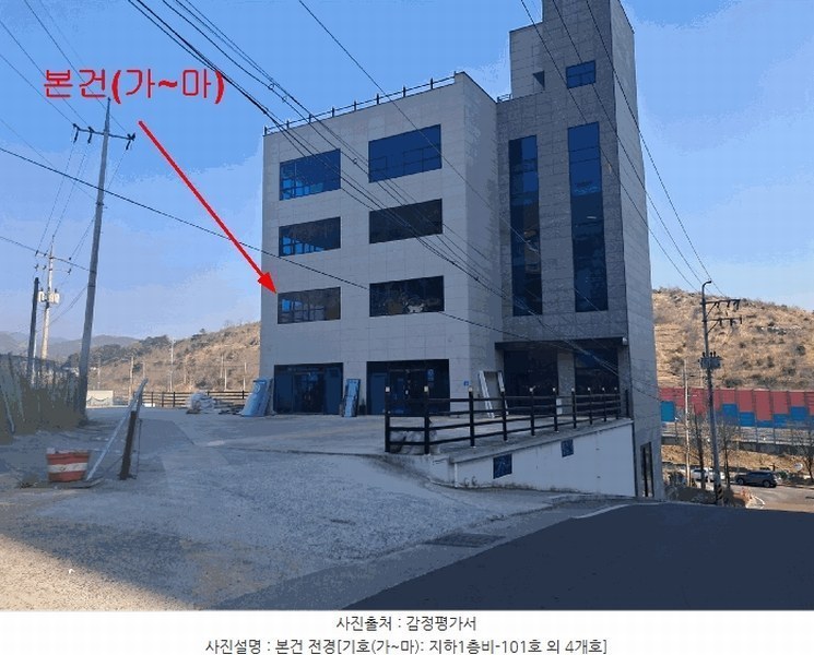 2025타경11345 울산광역시 울주군 언양읍 내곡능골길 129-6, 구분건물 지하1층 비-101호외4개호 근린상가 경매 이미지
