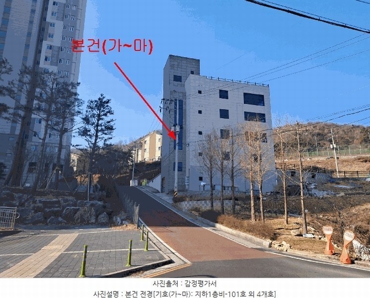 2025타경11345 울산광역시 울주군 언양읍 내곡능골길 129-6, 구분건물 지하1층 비-101호외4개호 근린상가 경매 이미지