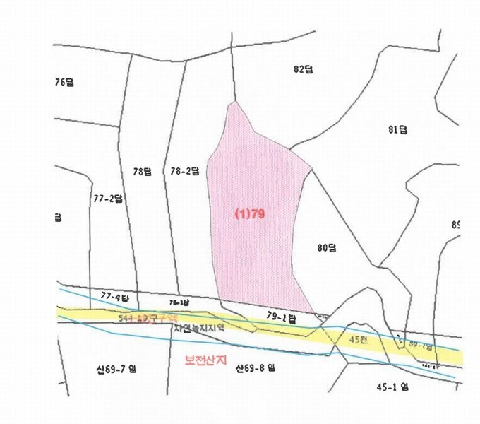 2025타경11567 울산광역시 울주군 상북면 천전리 79 농지 경매 이미지
