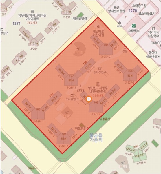 2025타경11857 경상남도 양산시 야리로 30, 양우내안애1차아파트 102동 26층 2604호 아파트[공급24평형] 경매 이미지