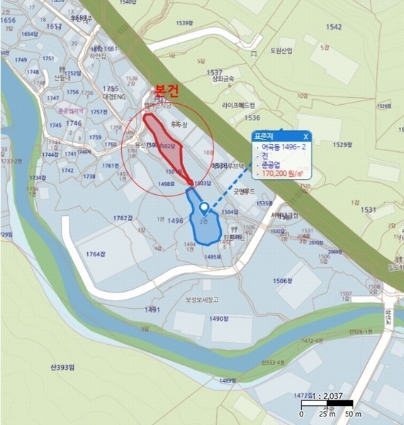 2024타경5099 경상남도 양산시 어곡동 1502 농지 경매 이미지