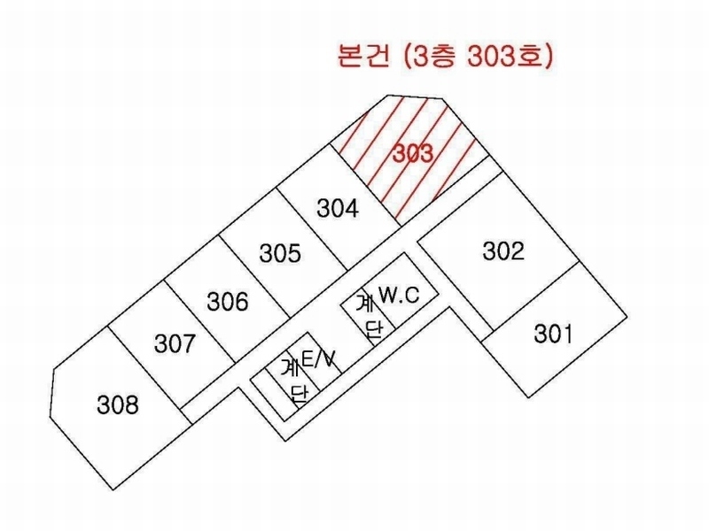 2024타경6078 경상남도 양산시 물금읍 부산대학로 150, 대한빌딩 3층 303호 근린상가 경매 이미지