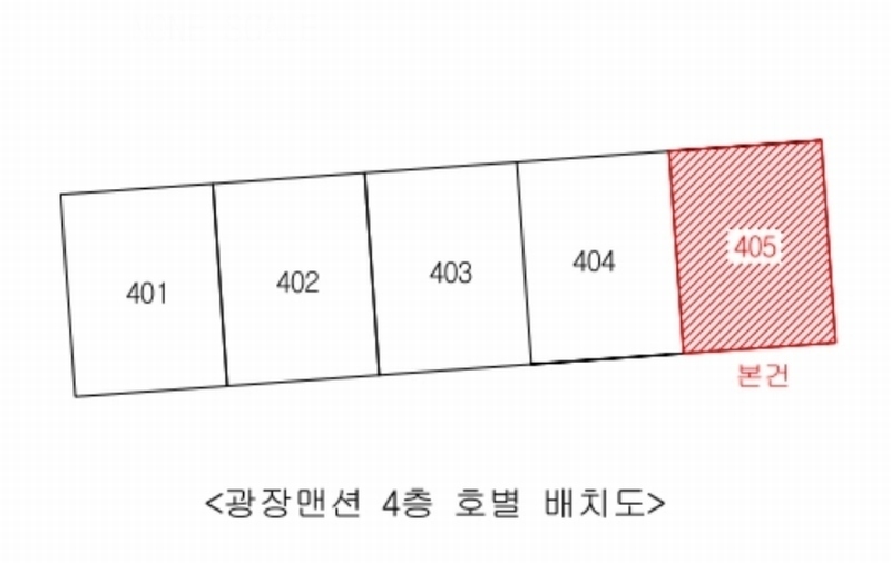 2024타경9299 울산광역시 중구 곽남2길 9, 광장맨션 4층 405호 다세대(빌라) 경매 이미지