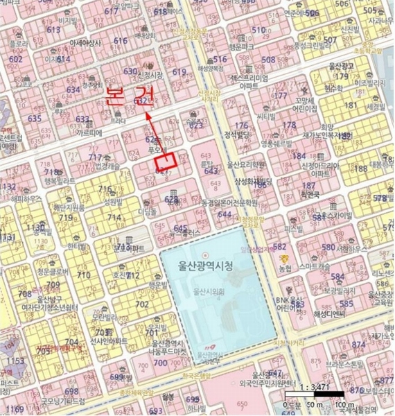 2024타경117640 울산광역시 남구 봉월로82번길 46, 더렉스 11층 1104호 오피스텔[계약30평형] 경매 이미지