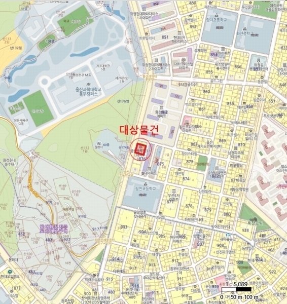 2024타경118285 울산광역시 동구 봉수로 64, 화정동명성블루빌3차 6층 601호 아파트[공급29평형] 경매 이미지