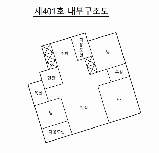 2024타경114986 울산광역시 남구 중앙로230번길 18, 그린뜰 4층 401호 오피스텔[계약32평형] 경매 이미지