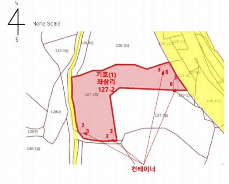 2025타경1369 경상남도 양산시 상북면 좌삼리 127-2 잡종지 경매 이미지