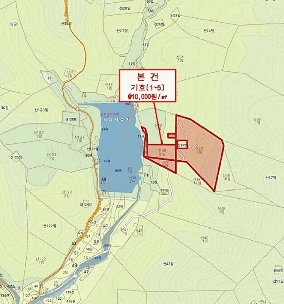 2025타경11285 울산광역시 울주군 범서읍 척과리 산38-5 임야 경매 이미지